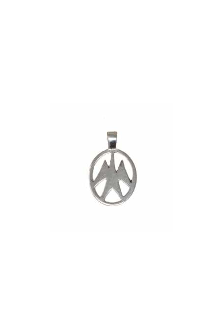 Sterling Silver Colophon Pendant